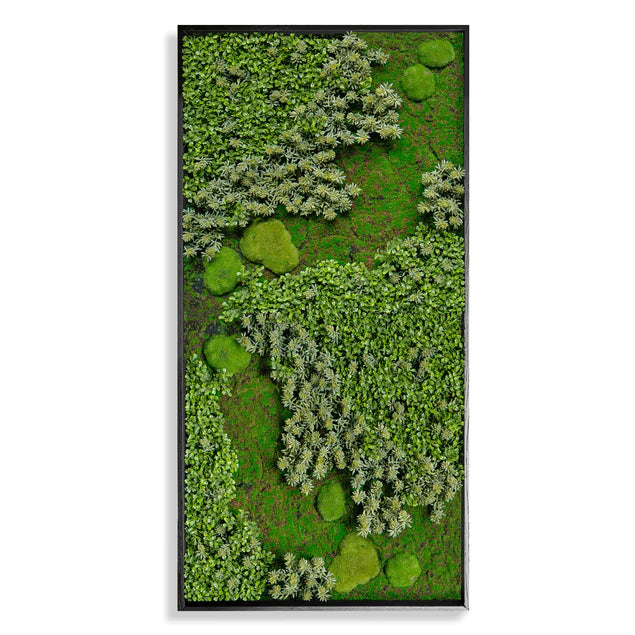 Green Wall, 'Essex Mix 2', Bla By Gold Leaf Design Group | Green Wall |  Modishstore - 2