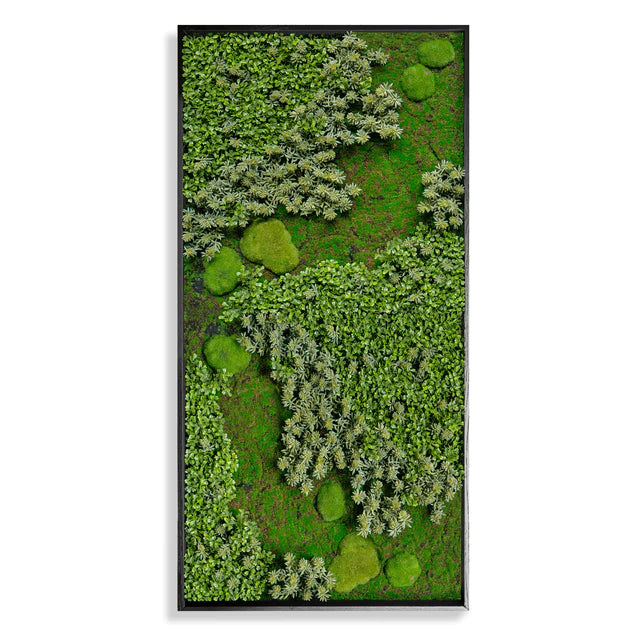 Green Wall, 'Essex Mix 2', Bla By Gold Leaf Design Group | Green Wall | Modishstore - 2