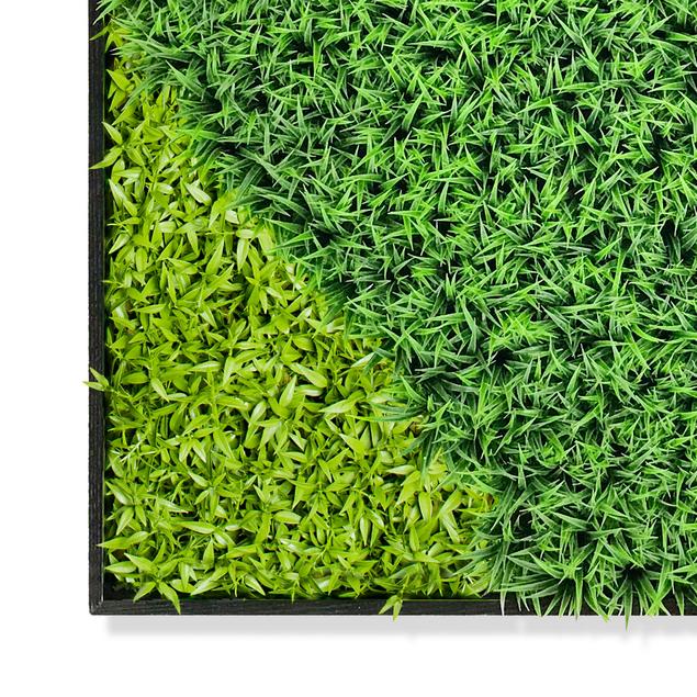 Green Wall, "Wave Texture 4" By Gold Leaf Design Group | Green Wall | Modishstore - 4