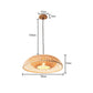 Bamboo Wicker Rattan Pendant Light By Artisan Living-12379-7