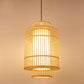 Handmade Bamboo Wicker Rattan Rod Pendant Light By Artisan Living-5