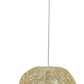 Hand-Woven Simple Beige Rattan Ball White Pendant Light by Artisan Living | ModishStore | Pendant Lamps