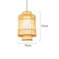 Bamboo Cage Modern Pendant Lamp-5