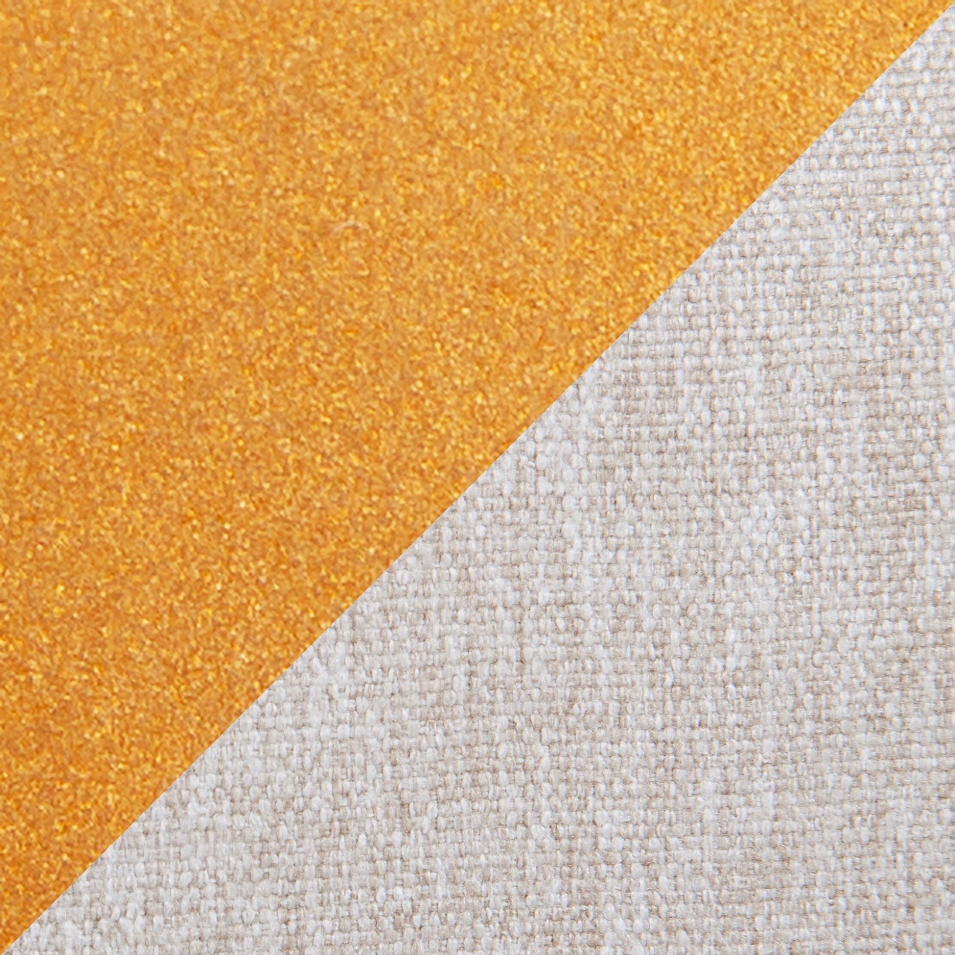 High Back Fuji Contemporary Dining Chair in Gold Steel and Beige Fabric By LumiSource - Set of 2 | Dining Chairs | Modishstore - 4