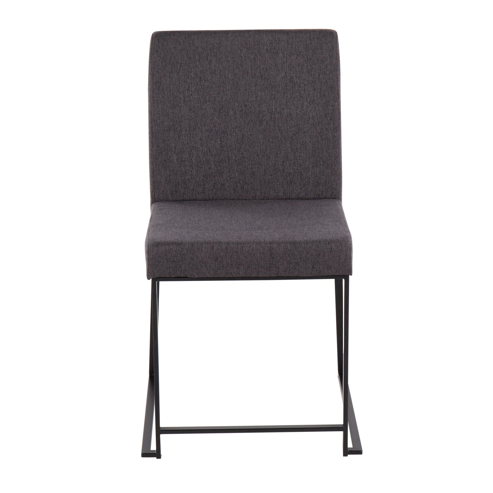 LumiSource High Back Fuji Dining Chair (Set of 2) - Thumbnail 3