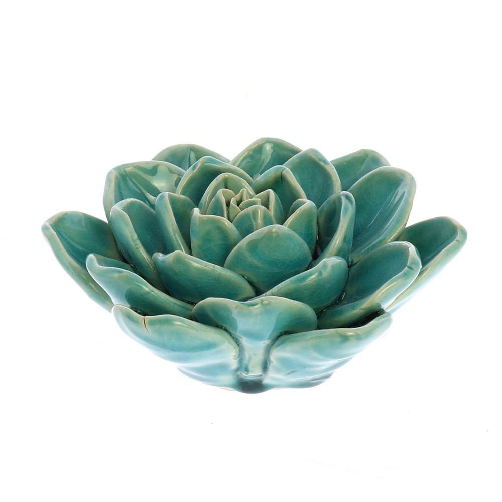 HomArt Ceramic Succulent - Set of 8 | Modishstore | Candle Holders-17