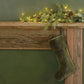 HomArt Velvet Stocking - Sage Green-Dark Grey-Red | Holiday | 9343-33 | Modishstore - 9