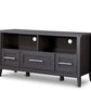 baxton studio espresso tv stand three drawers | Modish Furniture Store-2