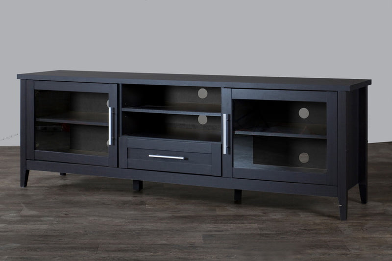 Baxton Studio Espresso TV Stand-One Drawer | Modishstore | Drawers