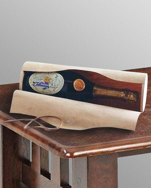 Wine Cylinders  Gift Set- Set Of 3 -Birch Veneer-3
