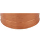 Hammered Pattern Galvanized Farmhouse Style Tub, Copper  By Benzara | Bins, Baskets & Buckets |  Modishstore  - 5