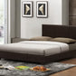 Baxton Studio Pless Dark Brown Modern Bed - Queen Size | Modishstore | Beds