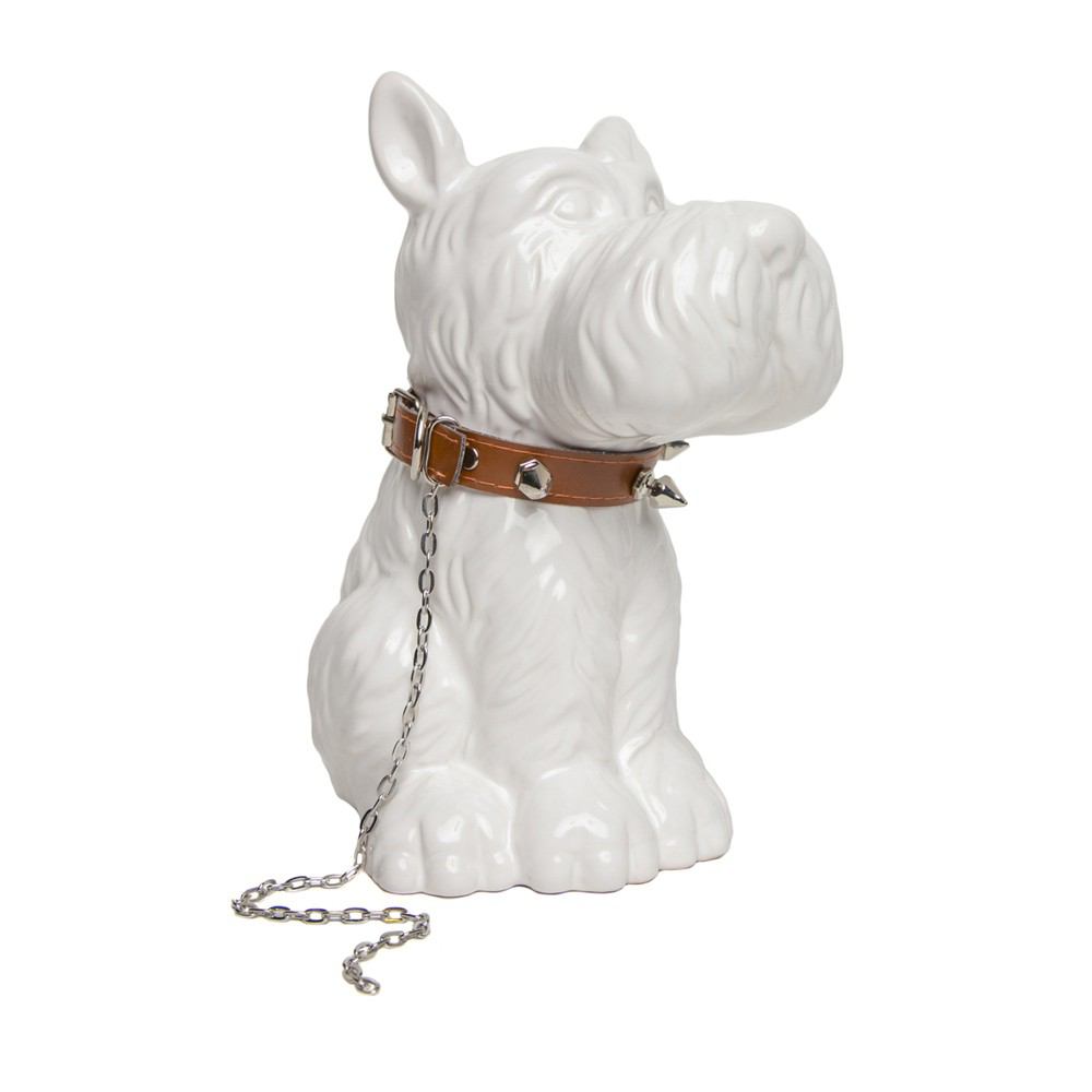 Interior Illusions Plus Scottie Dog with Studded Collar Bank - 8.5" tall | Animals & Pets | Modishstore