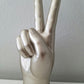 Interior Illusions Plus Silver Peace Sign Table Top - 8" tall | Sculptures | Modishstore - 4