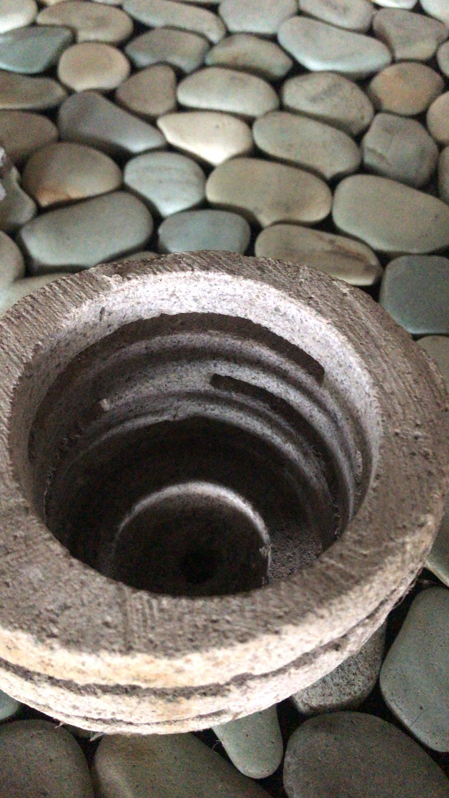 Pagoda Lantern  2 sizes - River Stone | Lanterns | Modishstore-4
