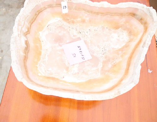 Raw Edge Natural Free Form Onyx Bowl-4