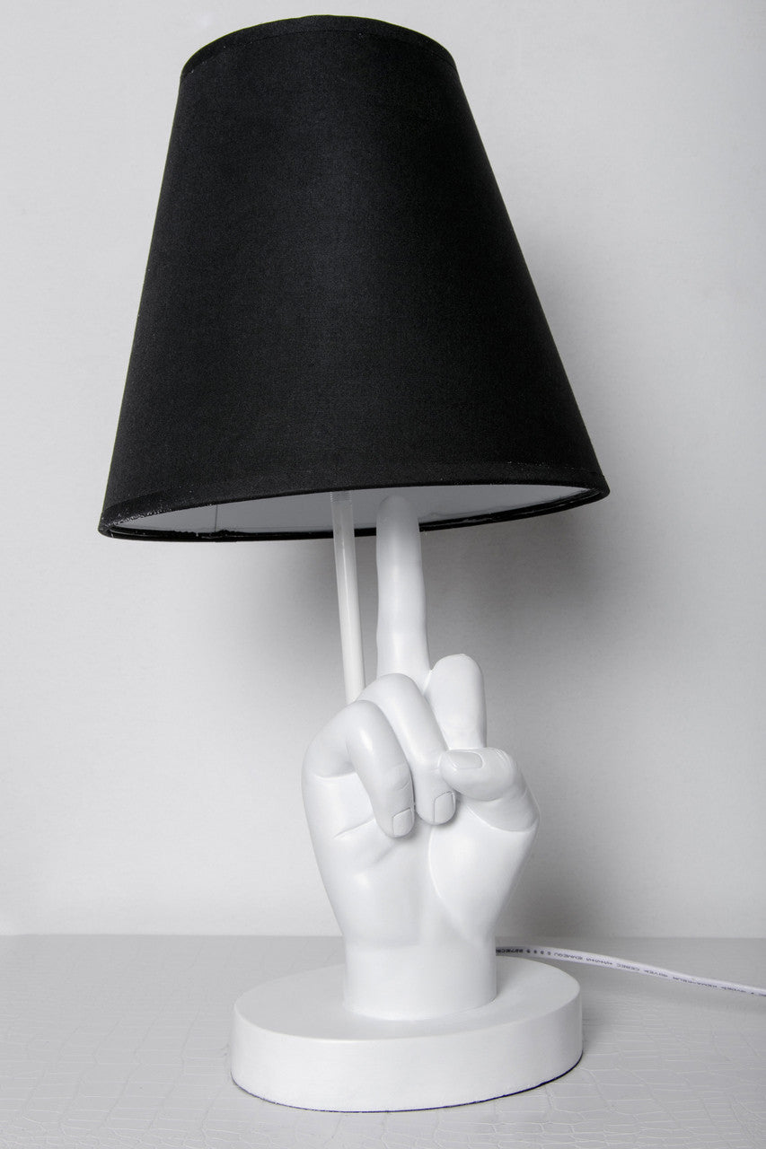 Interior Illusions Plus Middle Finger Lamp | Table Lamps | Modishstore