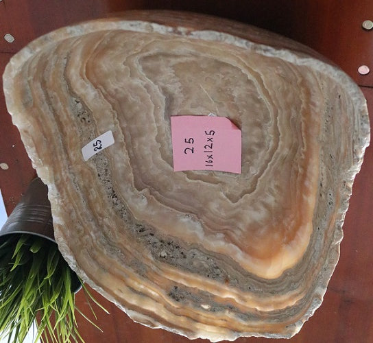 Raw Edge Natural Free Form Onyx Bowl-5