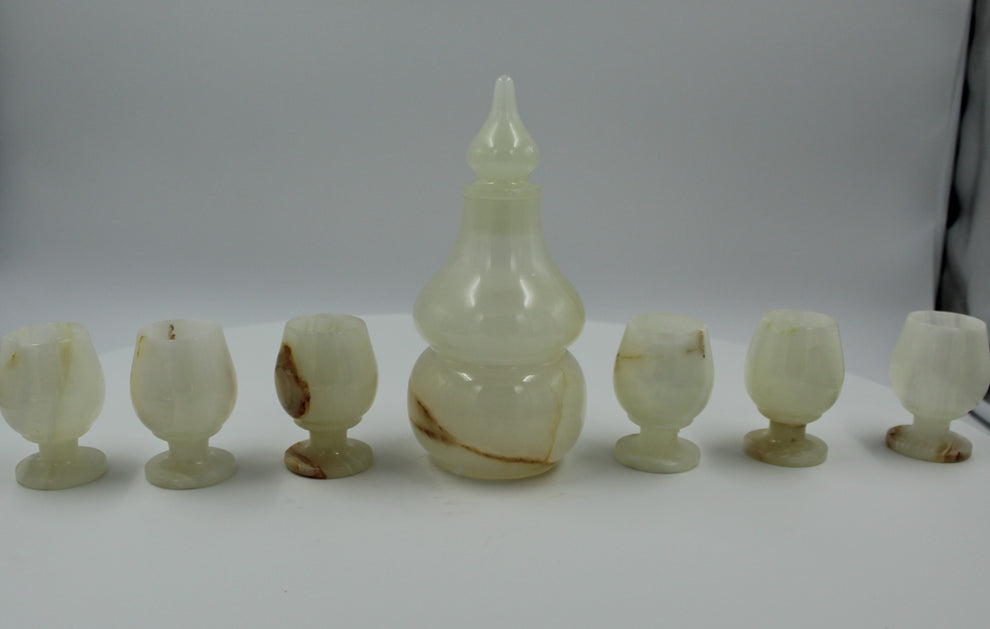 Wine Decanter & Goblets Set- I-2