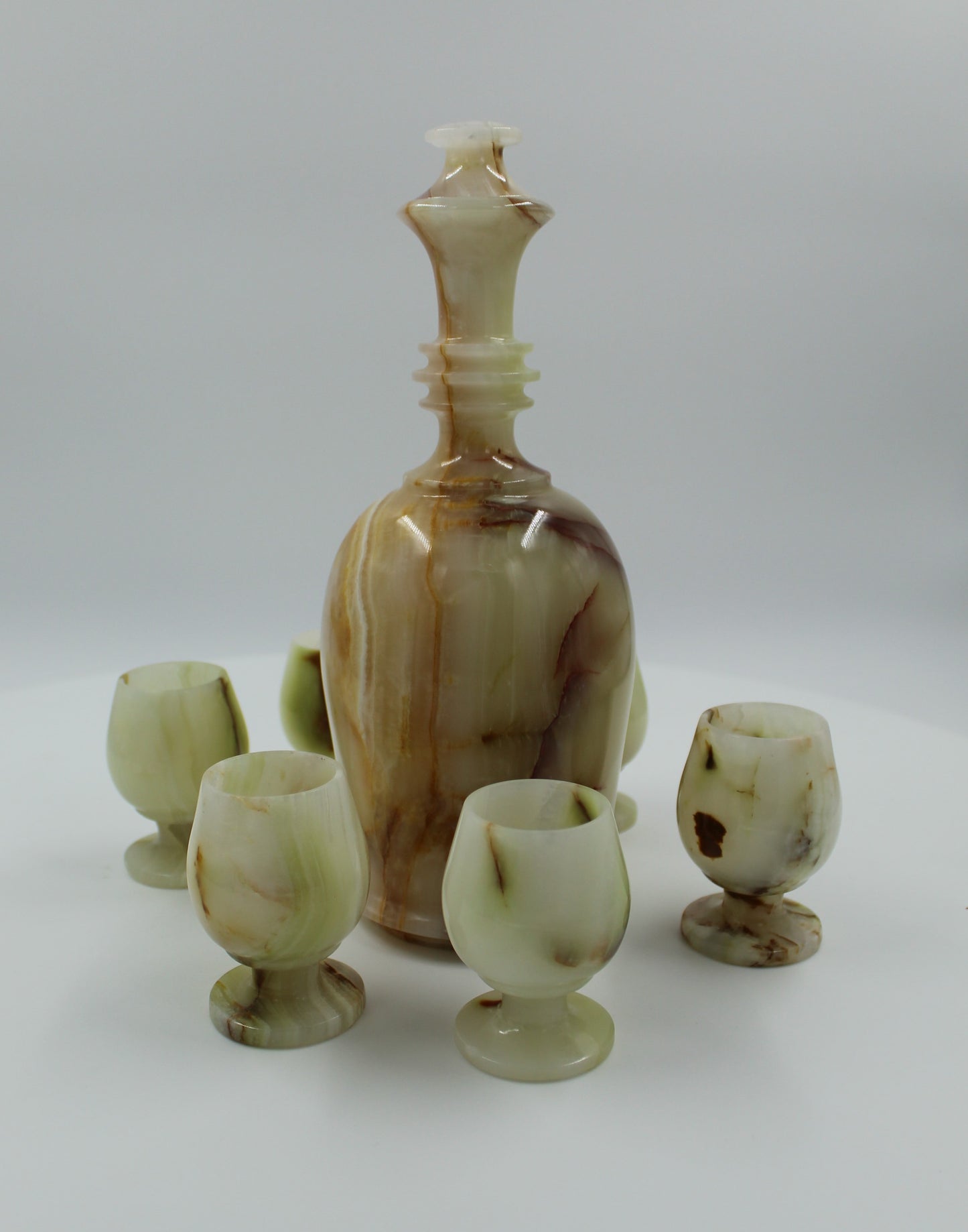 Wine Decanter & Goblets  Set -II-4