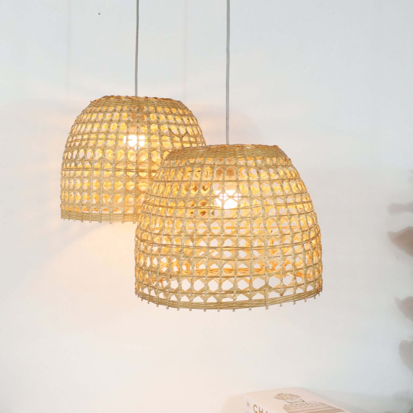 Na Pa - Bamboo Pendant Light Shade By Thaihome | Pendant Lamps | Modishstore - 4