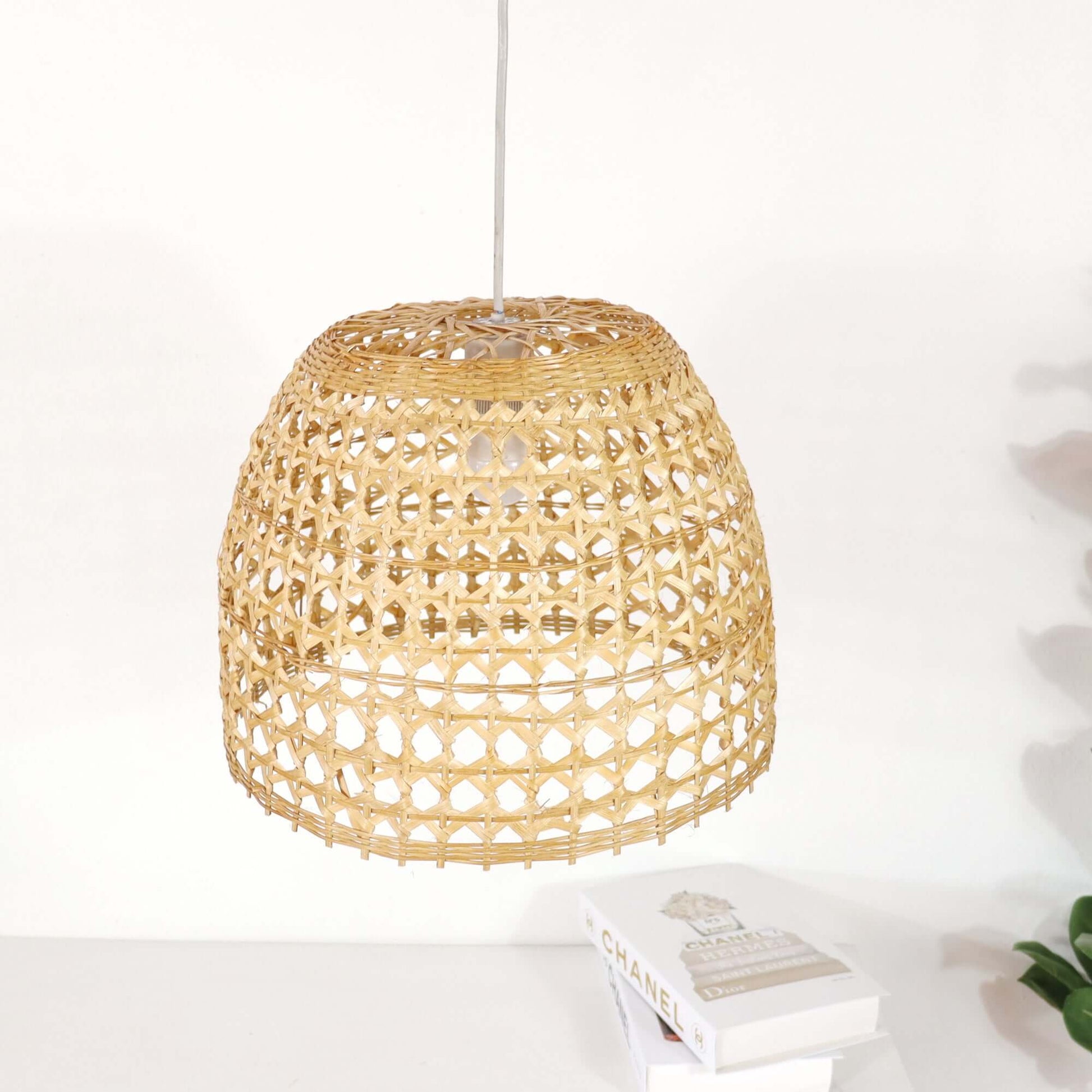 Na Pa - Bamboo Pendant Light Shade By Thaihome | Pendant Lamps | Modishstore - 6
