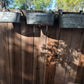 Wall/Railing/Deck Planters Zinc Finish, Oblong, Set of 13-11