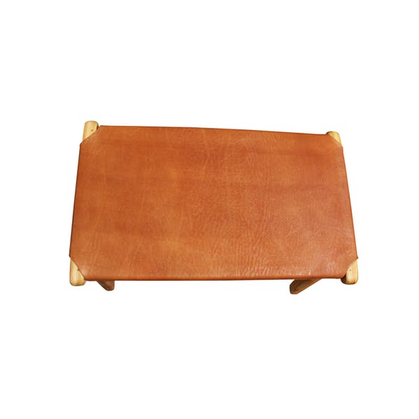 leather stool, leather ottoman-7