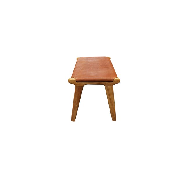 leather stool, leather ottoman-6