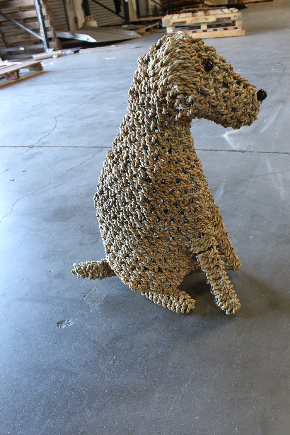 Fido Seagrass Dog -2 Sizes by Artisan Living | Animals & Pets | Modishstore-2