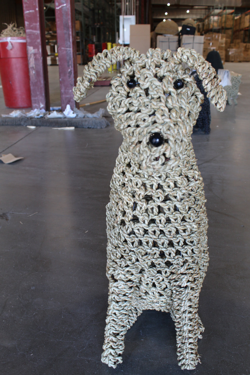 Fido Seagrass Dog -2 Sizes by Artisan Living | Animals & Pets | Modishstore