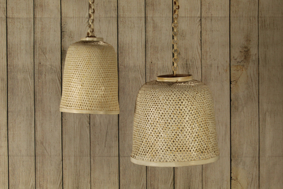 Bambino Hanging Lamp (White Washed) By Artisan Living-2