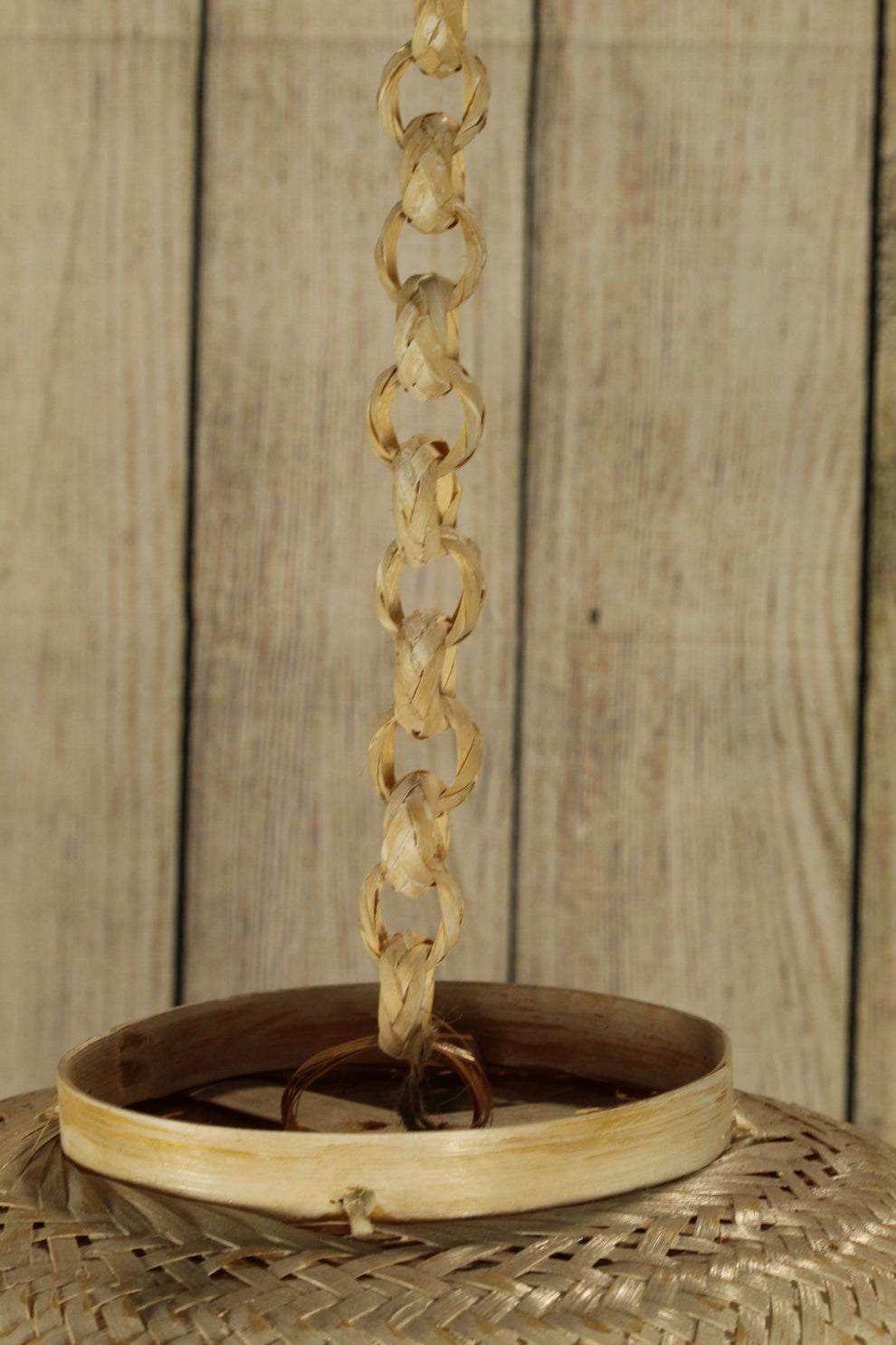 Bambino Hanging Lamp (White Washed) By Artisan Living-4