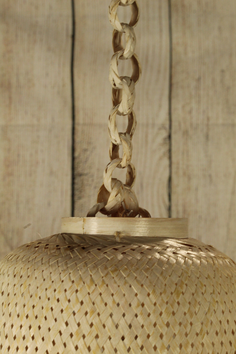 Bambino Hanging Lamp (White Washed) By Artisan Living-5