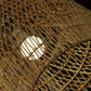 Rattan & Driftwood Pendant Lamp-27"H AL184-3