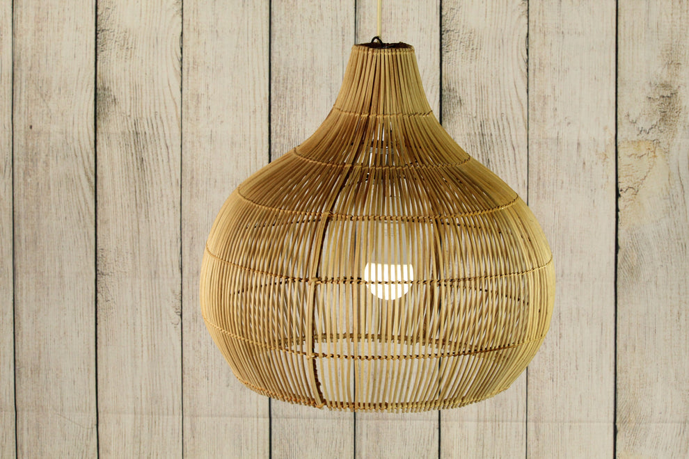Curvo Rattan Pendant Lamp By Artisan Living-2