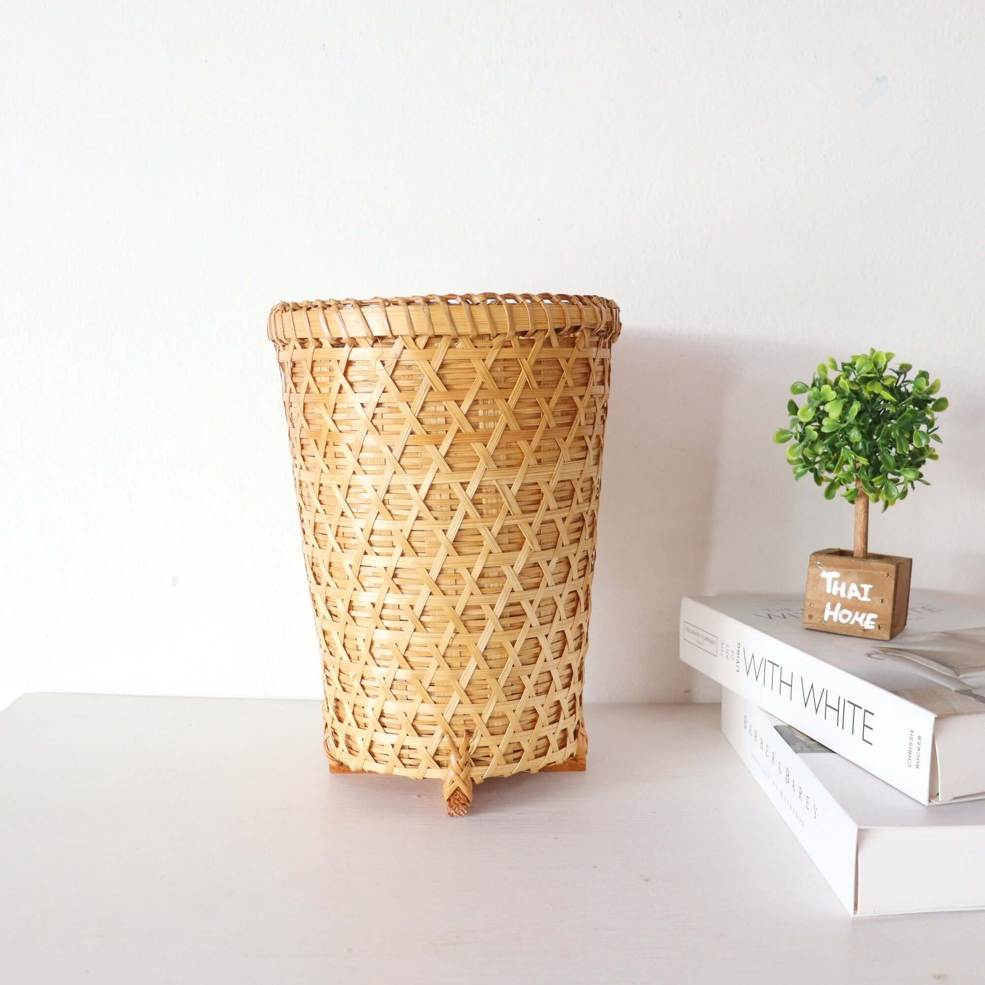 Chat Su Da - Bamboo Basket By Thaihome | Bins, Baskets & Buckets | Modishstore - 2