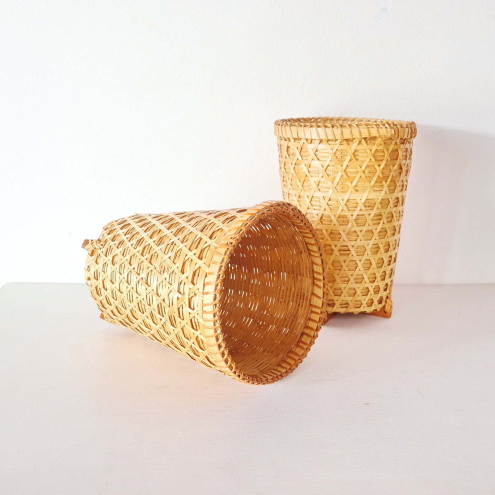 Chat Su Da - Bamboo Basket By Thaihome | Bins, Baskets & Buckets | Modishstore - 4