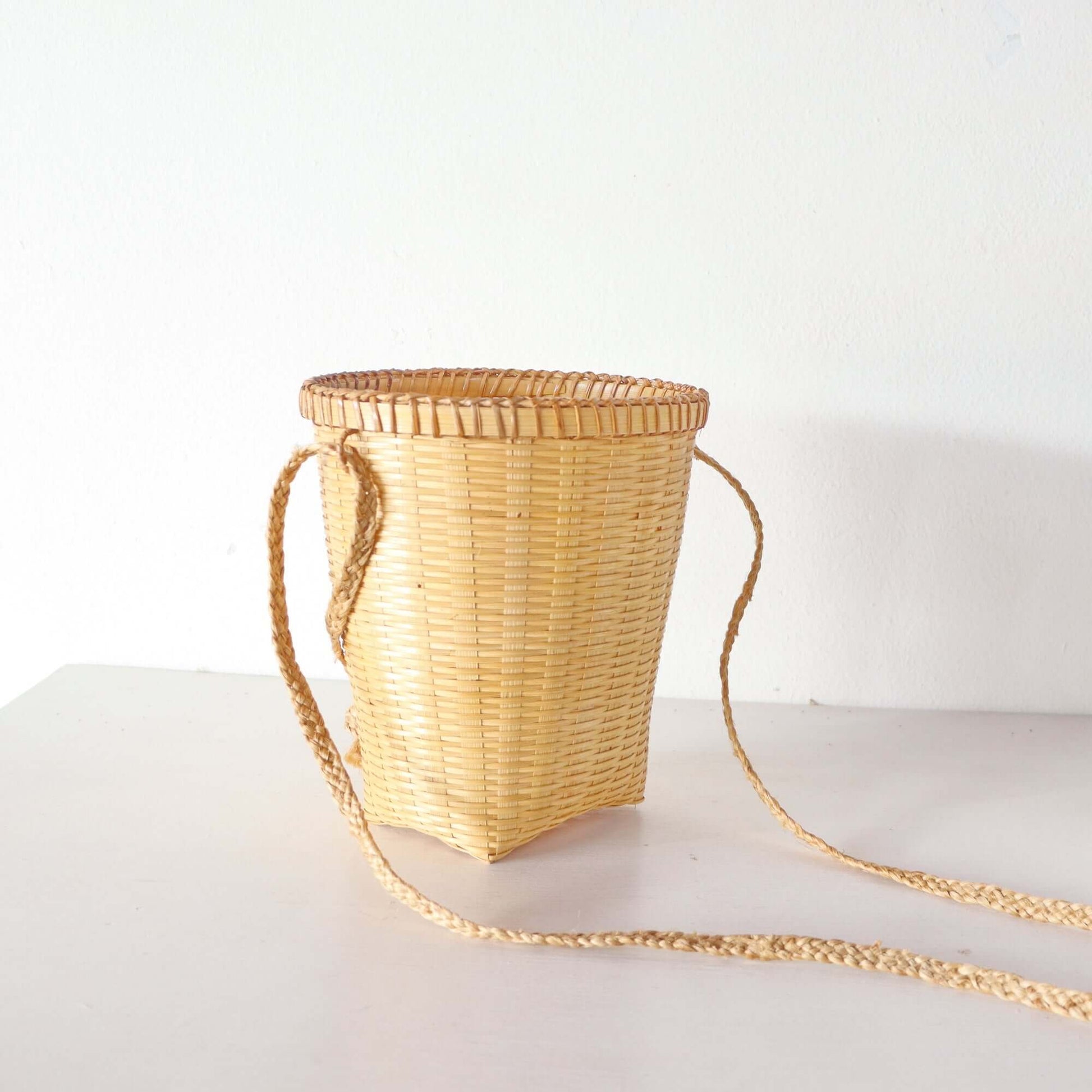 Kan Ya Na - Bamboo Basket By Thaihome | Bins, Baskets & Buckets | Modishstore - 5