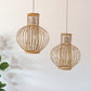 Yai Mai - Rattan And Bamboo Pendant Light Shade By Thaihome | Pendant Lamps | Modishstore - 2