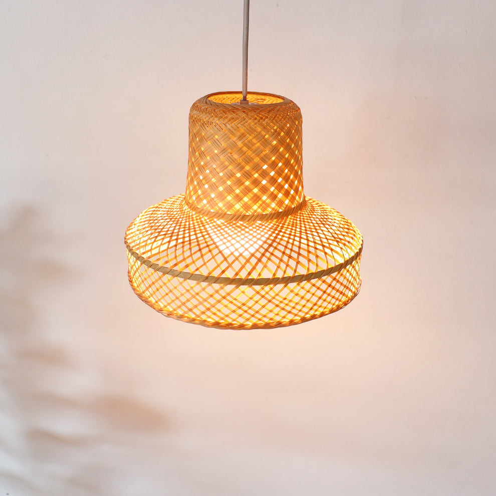 Parada - Bamboo Pendant Light Shade By Thaihome | Pendant Lamps | Modishstore - 10
