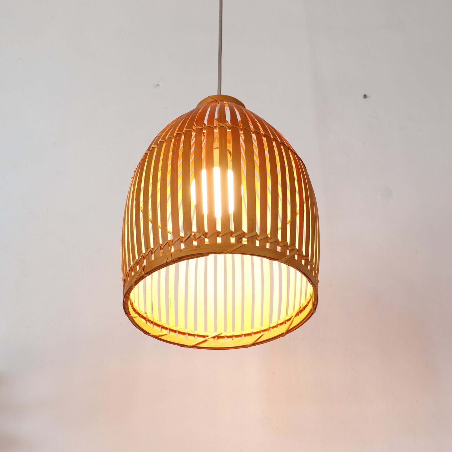 Mintra - Bamboo Pendant Light Shade By Thaihome | Pendant Lamps | Modishstore - 7