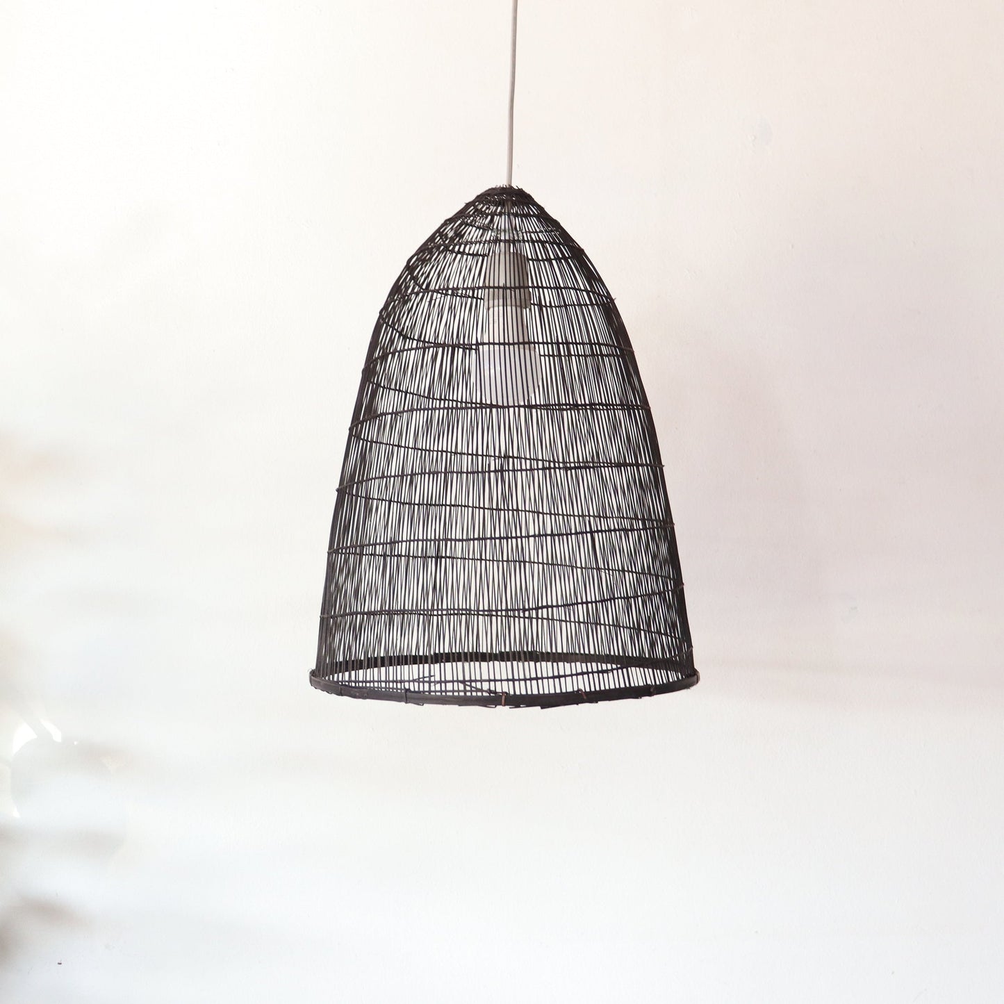 Sawan - Black Bamboo Pendant Light Shade By Thaihome | Pendant Lamps | Modishstore - 2