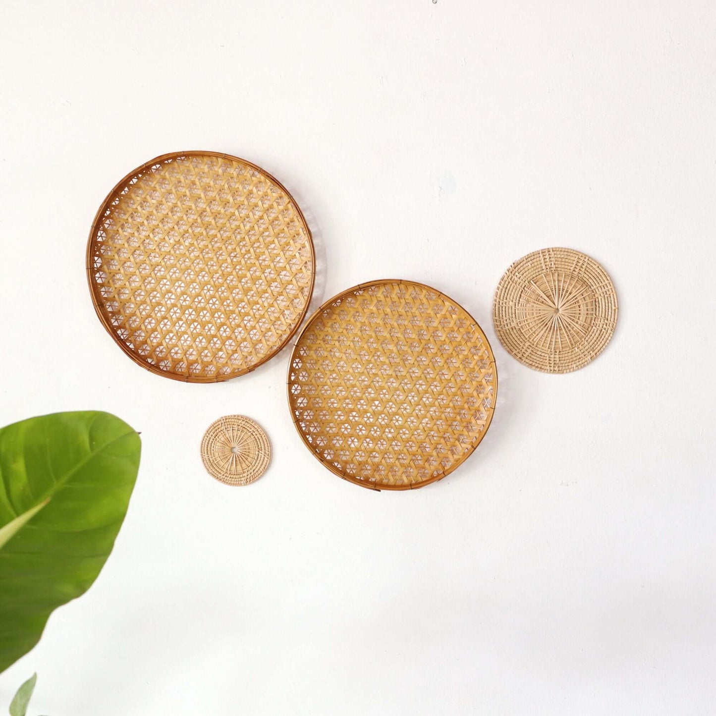 Ca Sey - Wall Hanging Art Decor Set 4 By Thaihome | Wall Decor | Modishstore