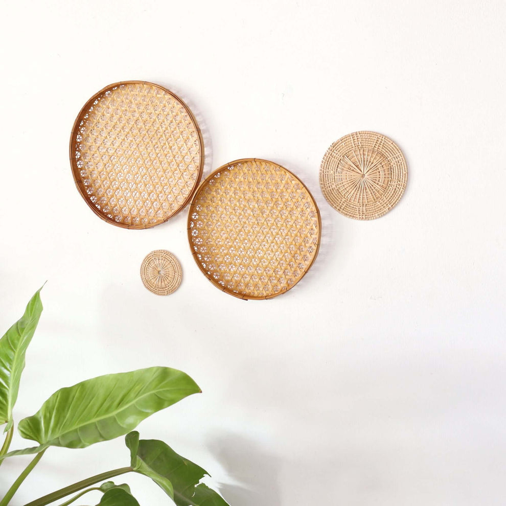 Ca Sey - Wall Hanging Art Decor Set 4 By Thaihome | Wall Decor | Modishstore - 6