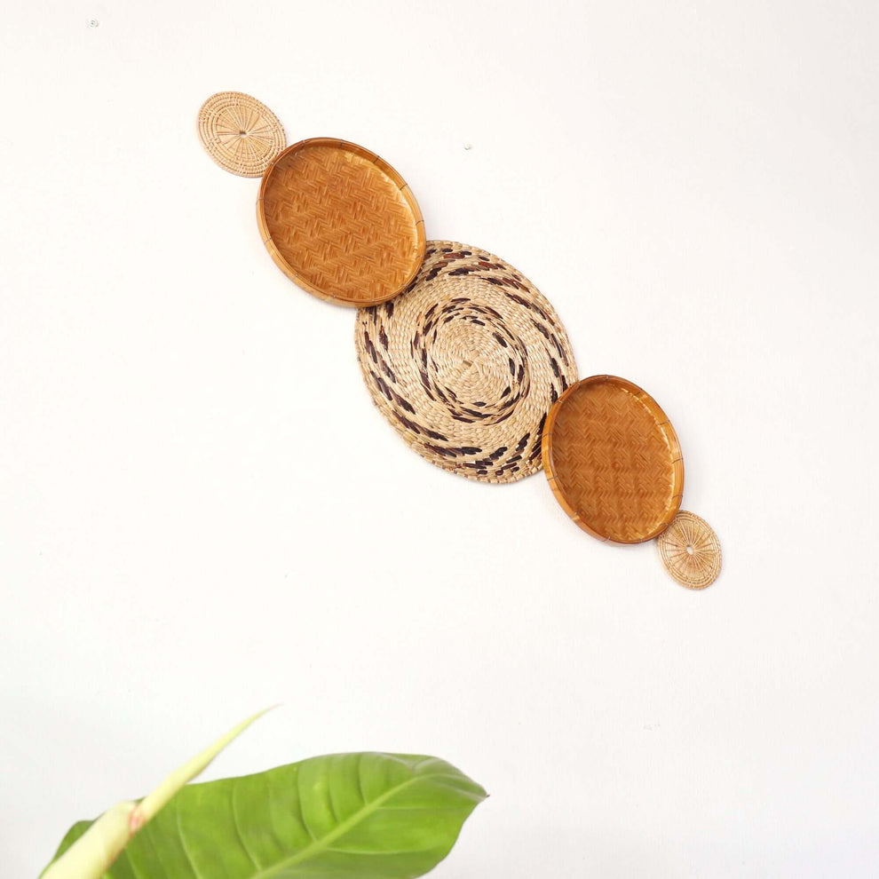 Chania - Wall Hanging Set By Thaihome | Wall Decor | Modishstore - 2