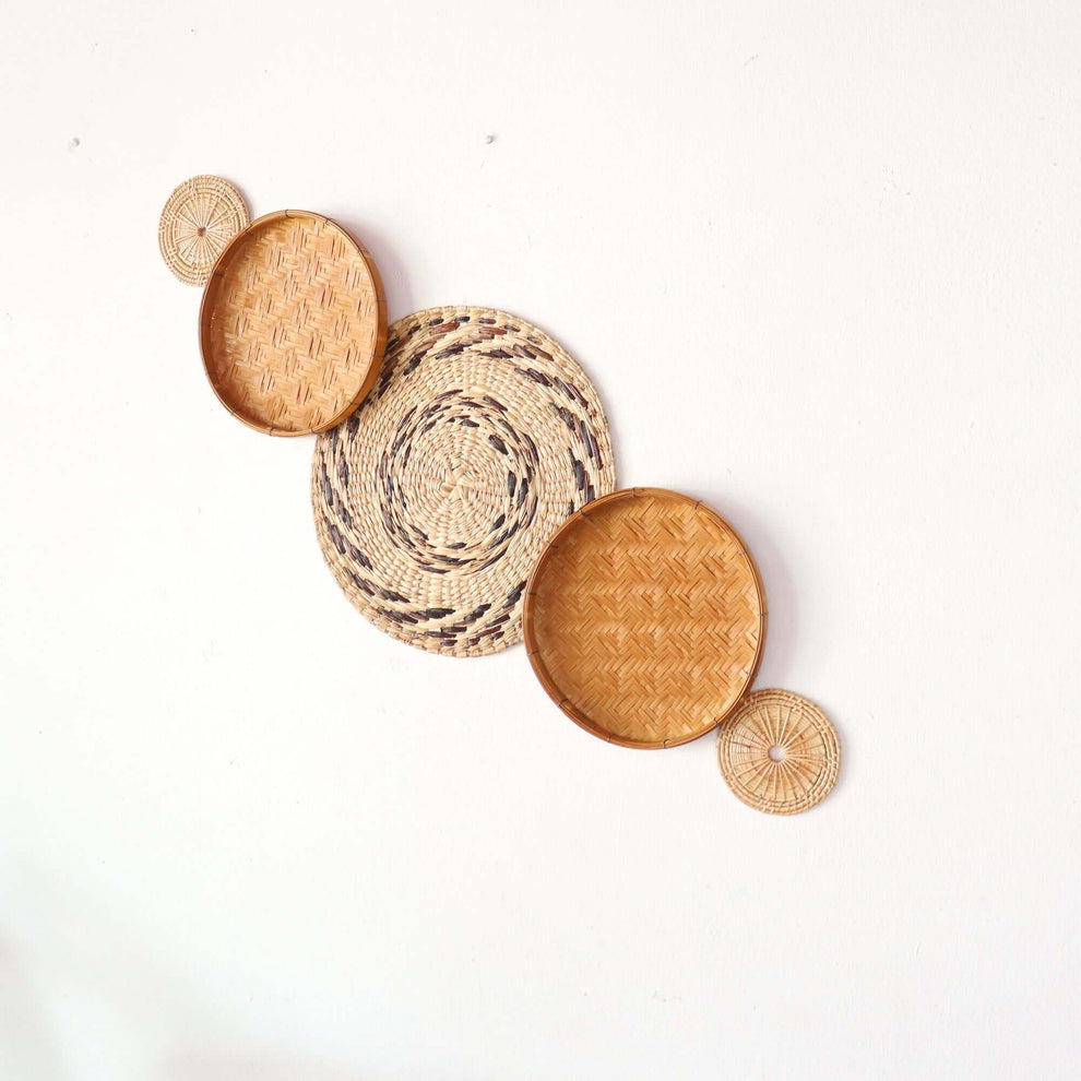 Chania - Wall Hanging Set By Thaihome | Wall Decor | Modishstore - 3
