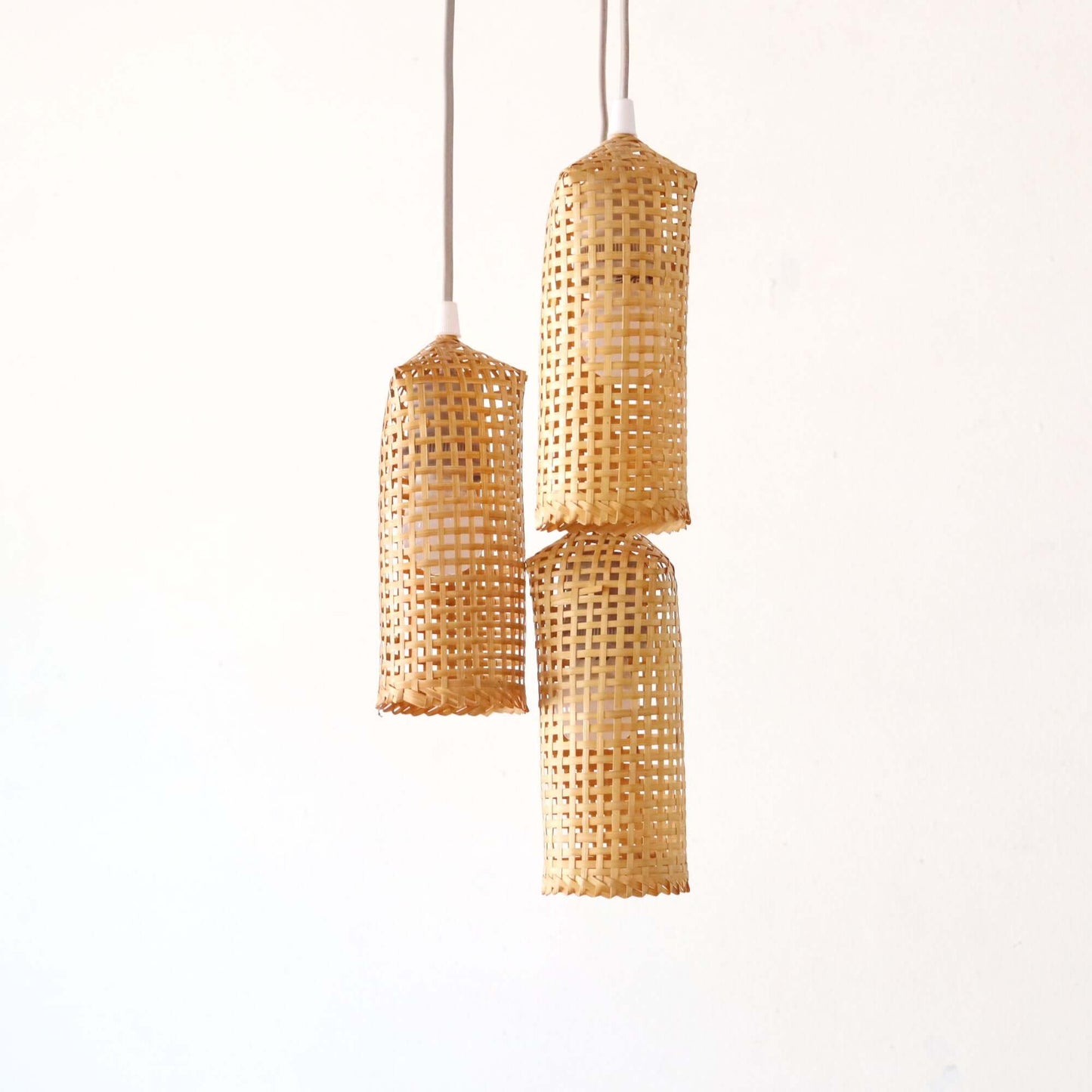 Khe Mi Ka - Bamboo Pendant Light Shade By Thaihome | Pendant Lamps | Modishstore - 6