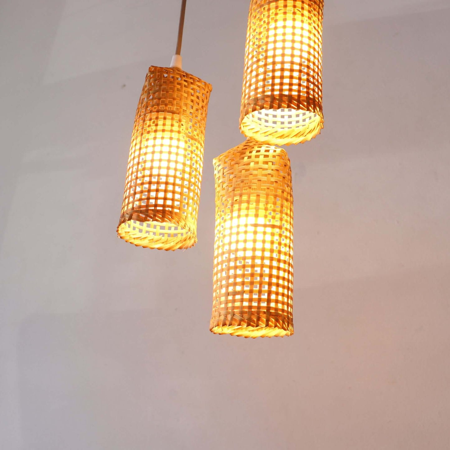 Khe Mi Ka - Bamboo Pendant Light Shade By Thaihome | Pendant Lamps | Modishstore - 9