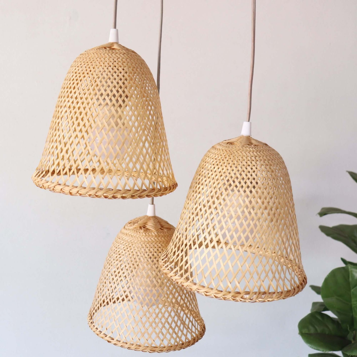Iia - Bamboo Pendant Light Shade By Thaihome | Pendant Lamps | Modishstore - 9